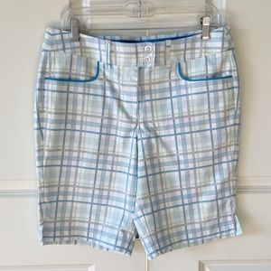 Callaway Mystic Plaid Opti-Dry Golf Shorts Size 10